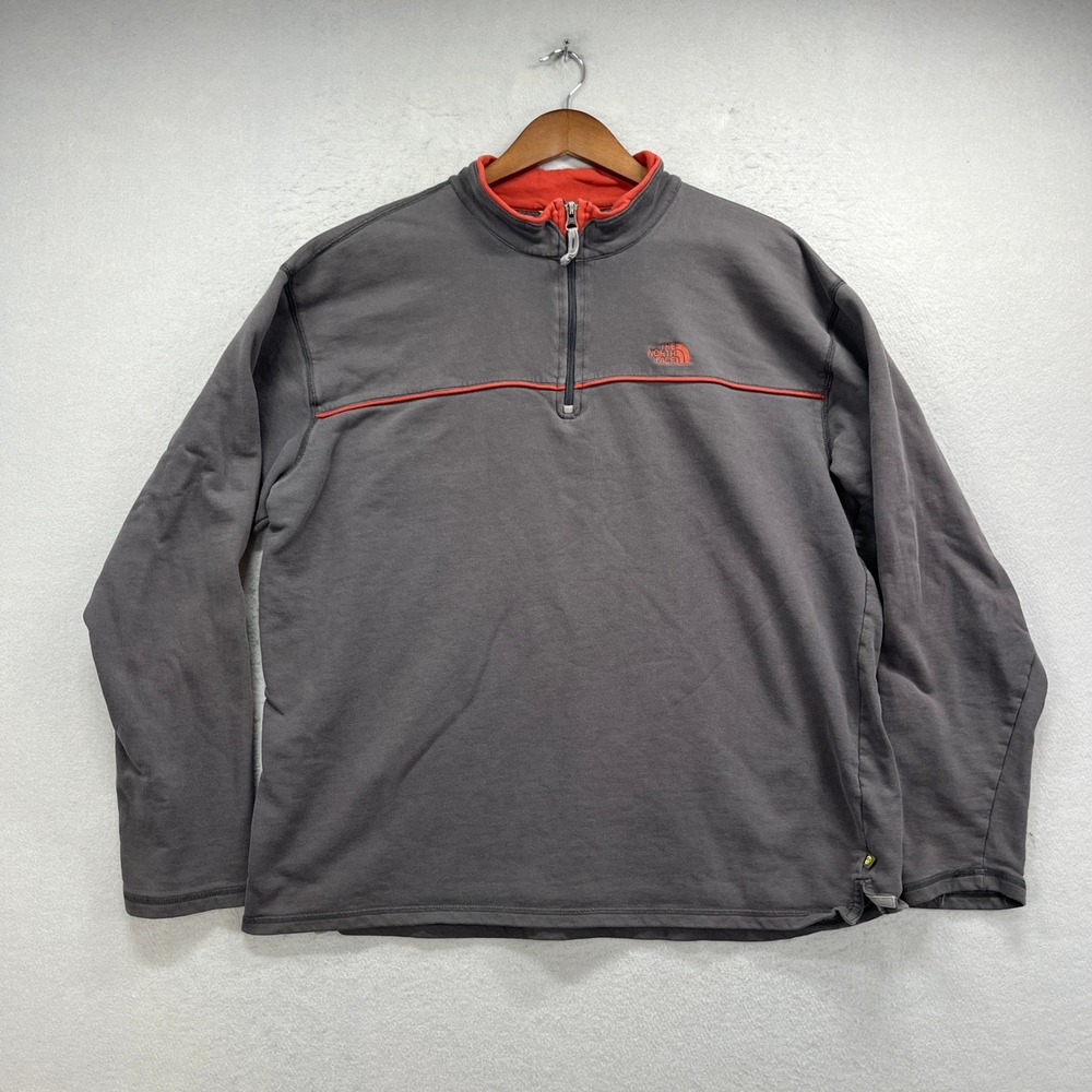 The North Face Pullover Mens XL Gray A5 Series 1/4 Zip Outdoor Hiking Gorpcore
